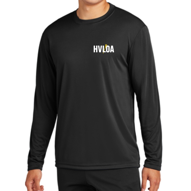 HVLOA Dry Wick L/S Black or Gray Tee Shirt