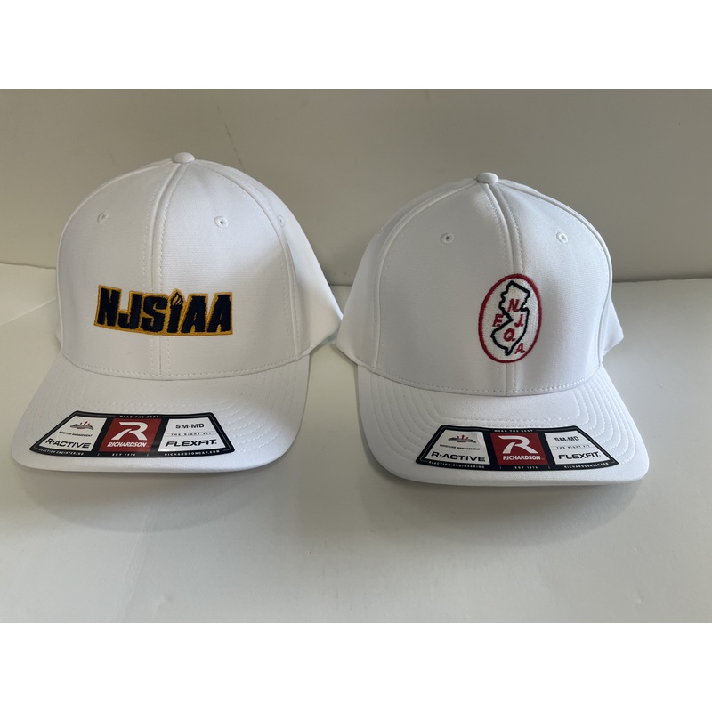 Richardson NJSIAA or NJFOA White Football Hat