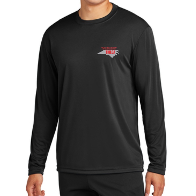 TMLOA Dry Wick L/S Black Tee|S|M|L|XL|2XL|3XL|4XL
