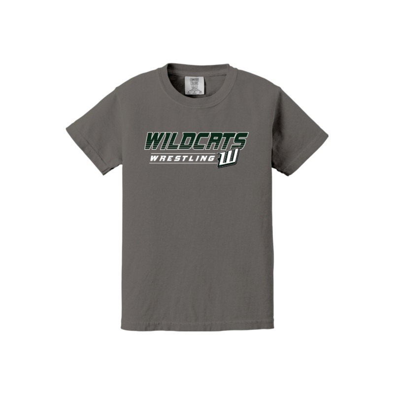 Warsaw Wrestling Comfort Colors Garment-Dyed Youth Heavyweight T-Shirt