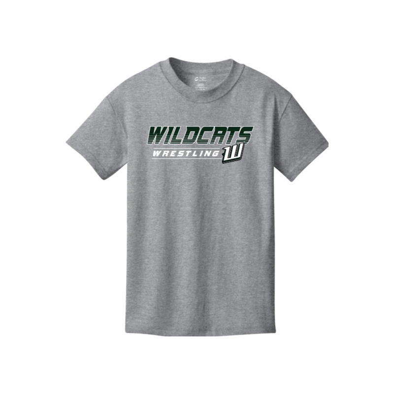 Warsaw Wrestling Port & Company – Youth Core Cotton Tee. PC54Y