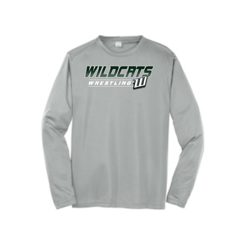 Warsaw Wrestling Sport-Tek Long Sleeve PosiCharge Competitor Tee. ST350LS