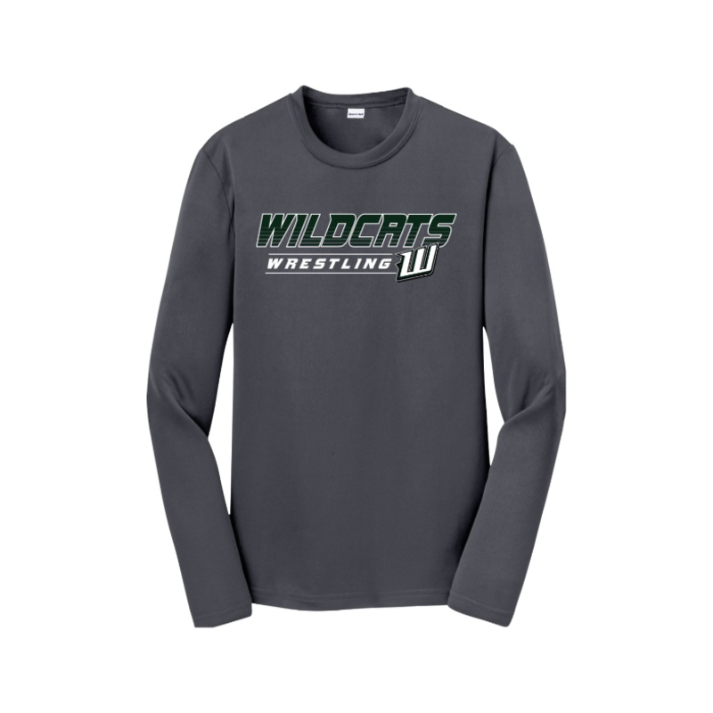 Warsaw Wrestling Sport-Tek Youth Long Sleeve PosiCharge Competitor Tee. YST350LS