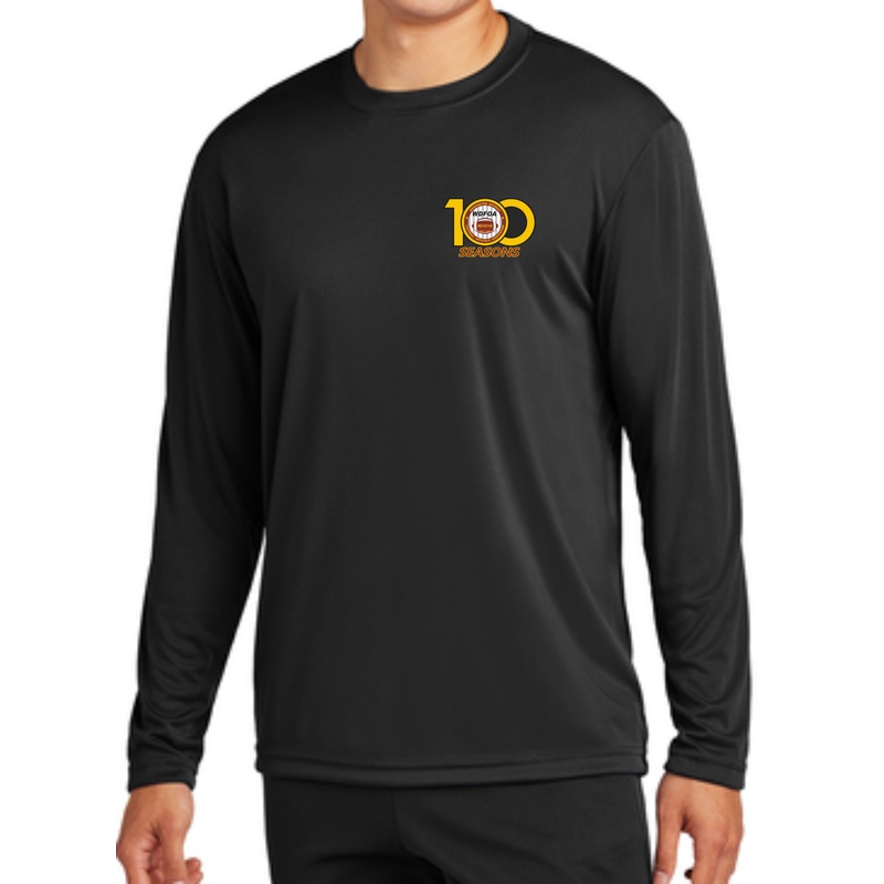 WDFOA Wick Dry Long Sleeve Wick Dry Shirt -100 Years!