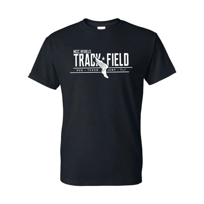 MCC TRACK & FIELD BLACK TSHIRT #1