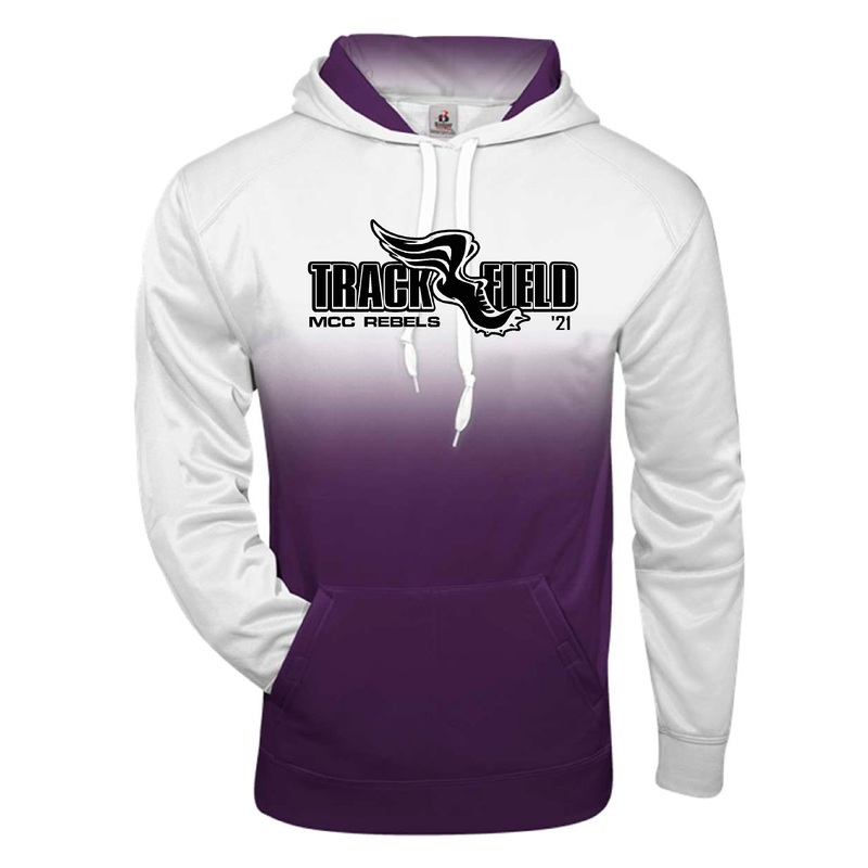 MCC TRACK & FIELD OMBRE PURPLE SWEATSHIRT #2