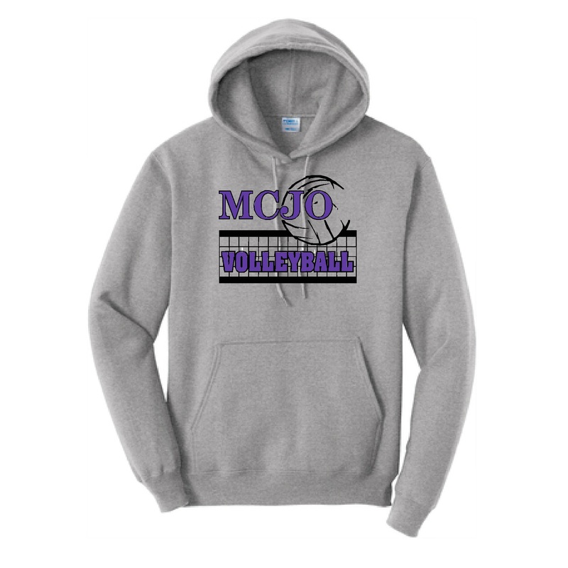MCJO Volleyball Port & Co.  Hooded Sweatshirt