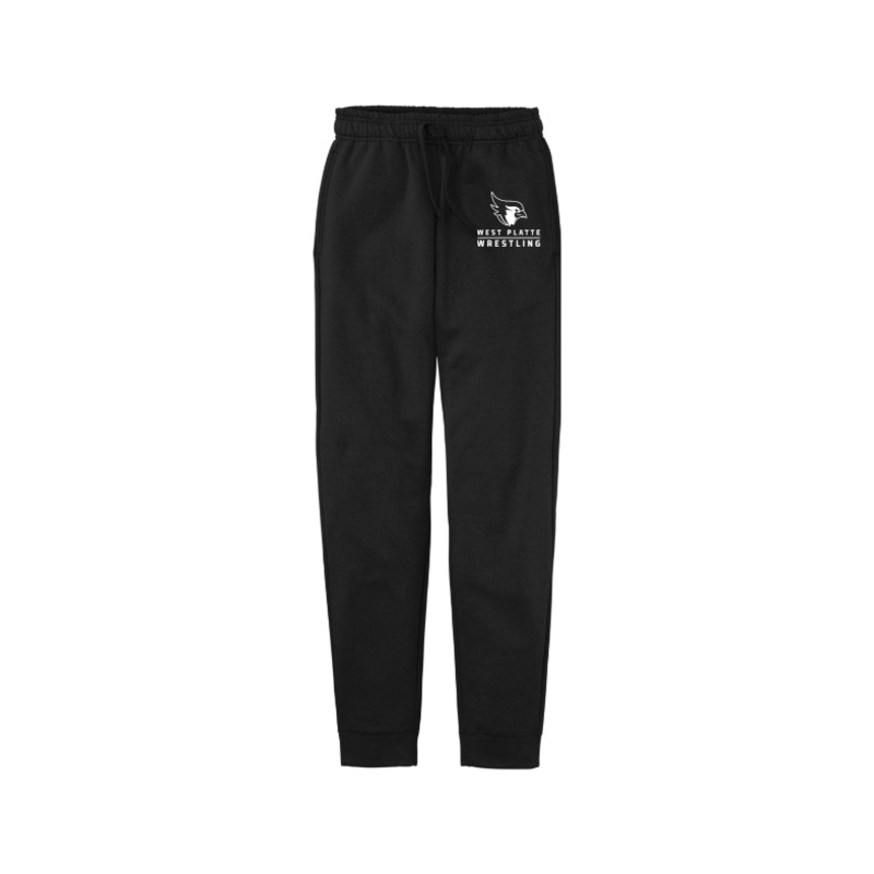 West Platte Wrestling Port & Company Core Fleece Jogger. PC78J
