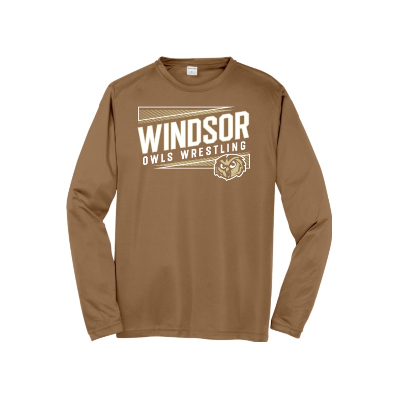 Windsor High School (MO) Sport-Tek Long Sleeve PosiCharge Competitor Tee. ST350LS