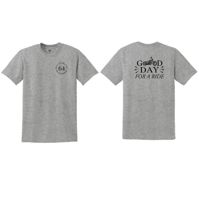 Slayton Legion Riders Gildan Grey Shirt