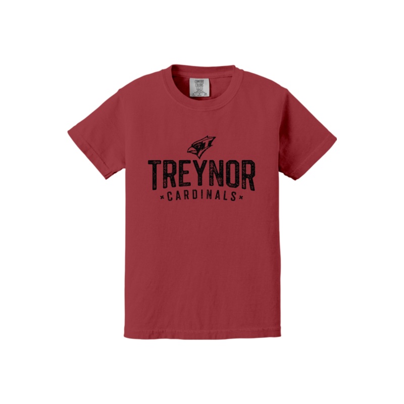 Treynor Wrestling Comfort Colors Garment-Dyed Youth Heavyweight T-Shirt