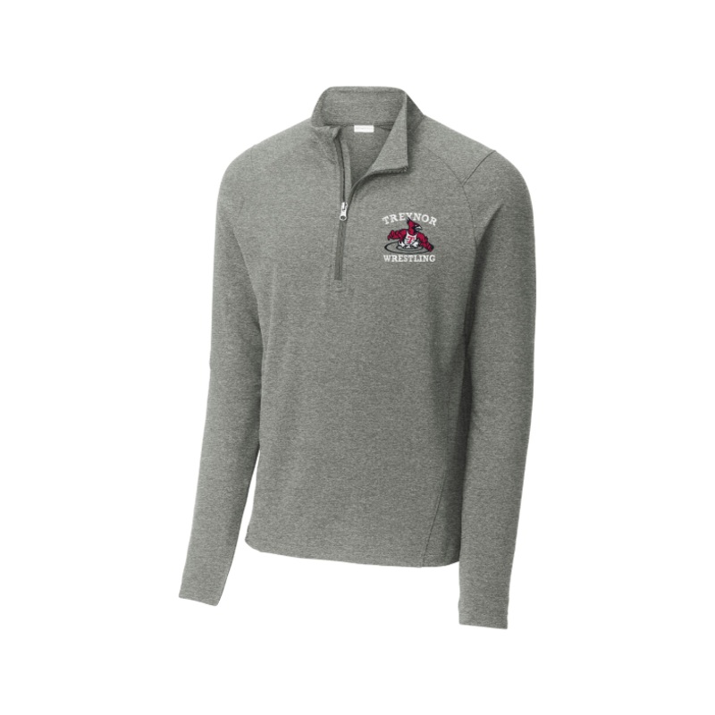Treynor Wrestling Sport-Tek Sport-Wick Flex Fleece 1/4 Zip (emb)