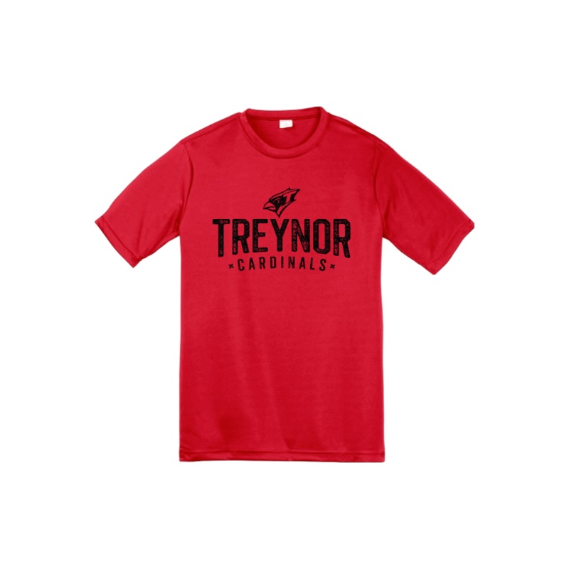 Treynor Wrestling Sport-Tek Youth PosiCharge Competitor Tee. YST350