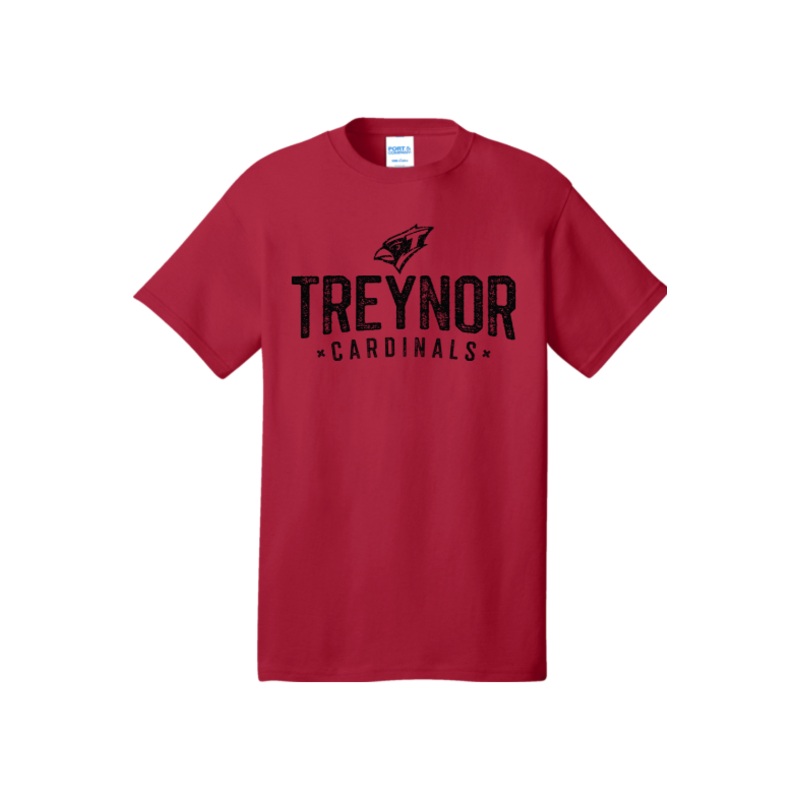 Treynor Wrestling Port & Company – Core Cotton Tee. PC54