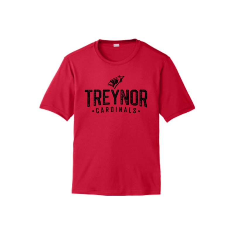Treynor Wrestling Sport-Tek PosiCharge Competitor Tee. ST350