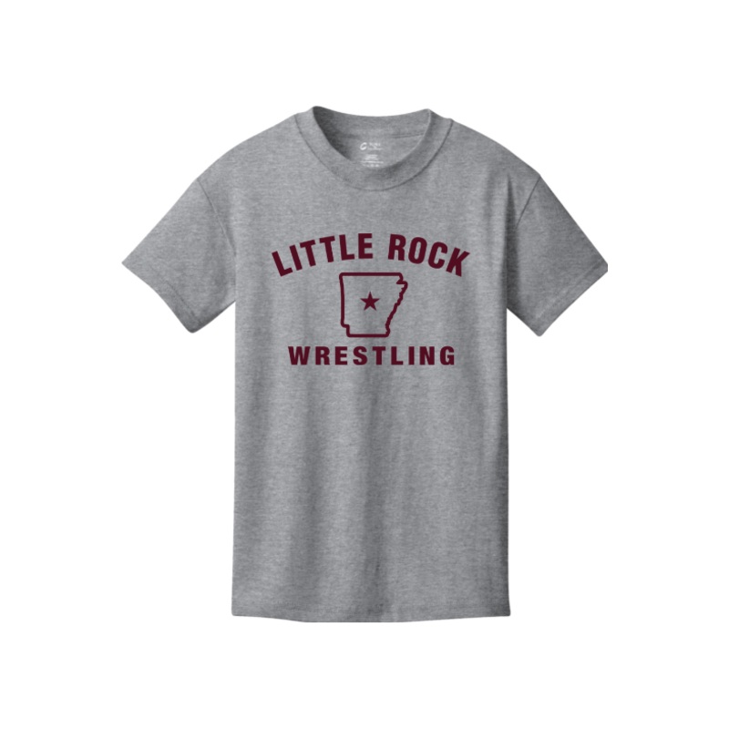 University of Arkansas at Little Rock – Wrestling Port & Company – Youth Core Cotton Tee. PC54Y