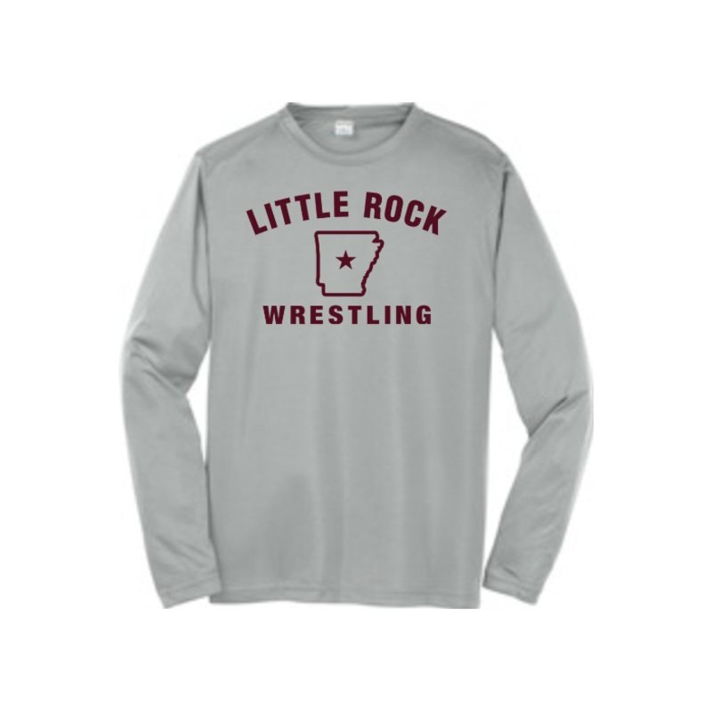 University of Arkansas at Little Rock – Wrestling Sport-Tek Long Sleeve PosiCharge Competitor Tee. ST350LS