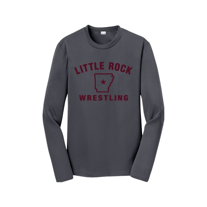 University of Arkansas at Little Rock – Wrestling Sport-Tek Youth Long Sleeve PosiCharge Competitor Tee. YST350LS