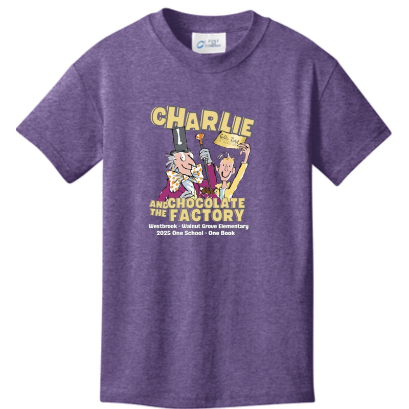 WWG Elementary : One School, One Book Program Fundraiser T-Shirt