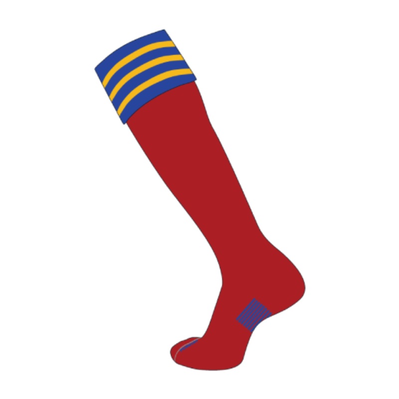 Custom Special Euro Socks – Stripes on Cuff