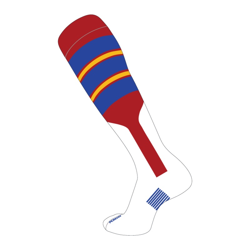 Doubleplay Socks – Three Patches Two Stripes