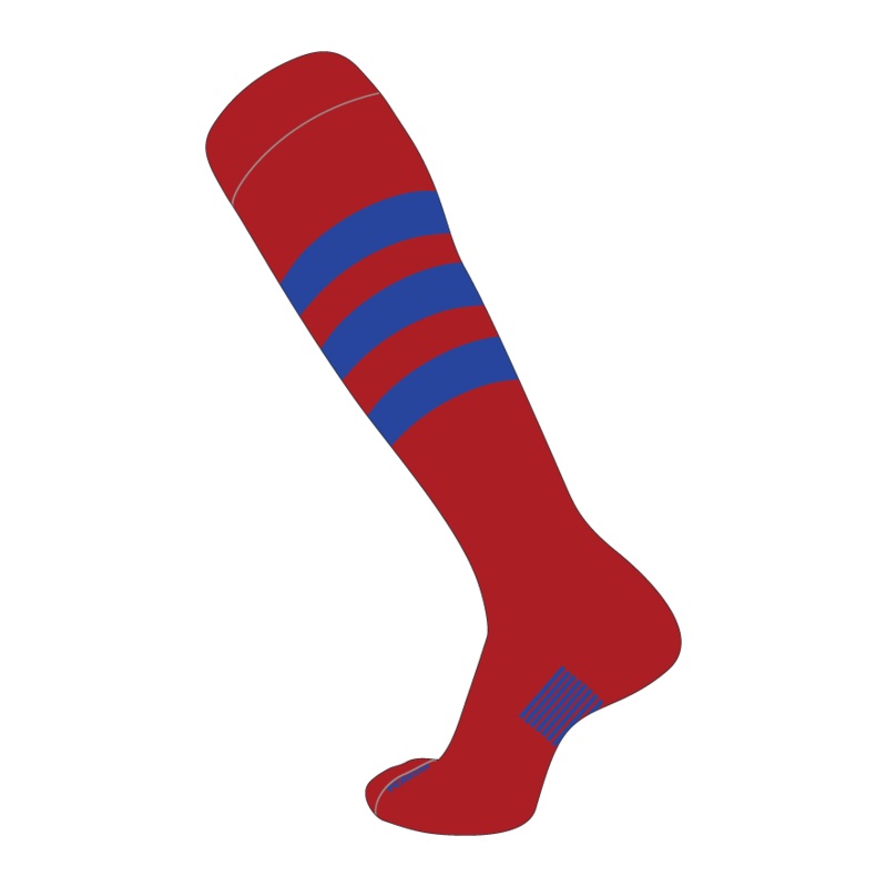 Slugger Socks – Three-Stripes