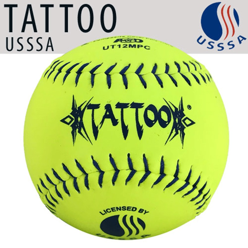 AD Starr Tattoo Classic M 40/325 USSSA 12 Composite Slowpitch Softballs – UT12MPC