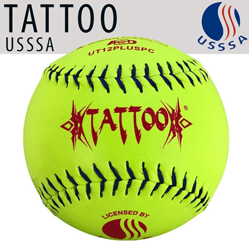 AD Starr Tattoo Classic Plus 12 USSSA Slowpitch Softballs – UT12PLUSPC
