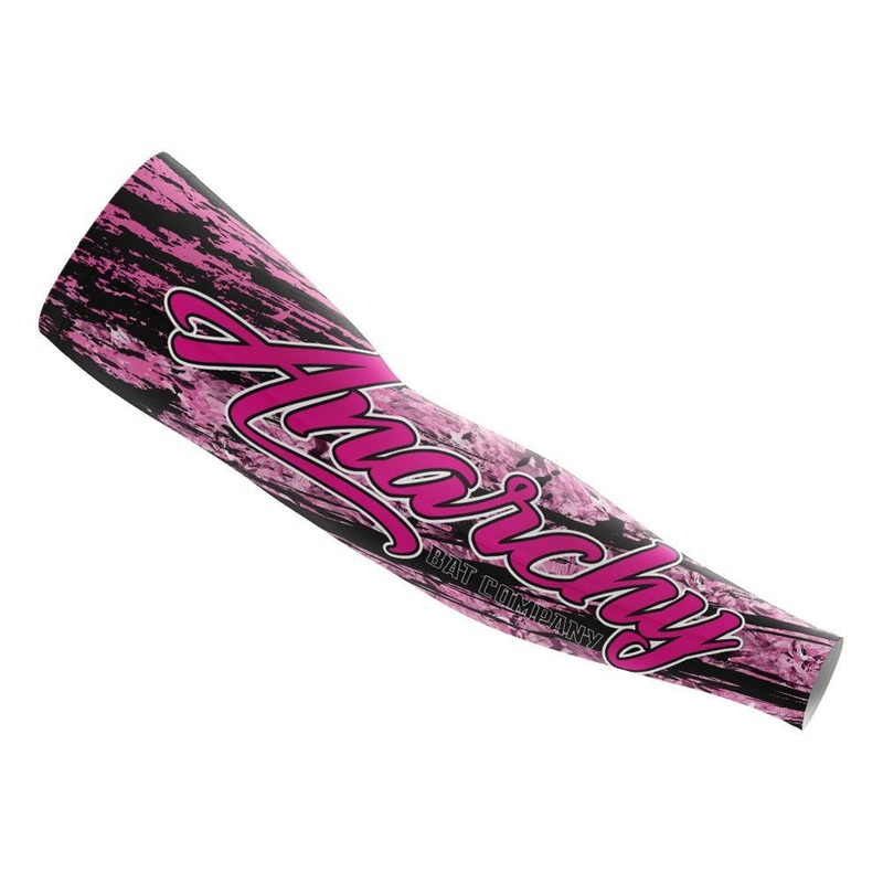 Anarchy Pink/Black Arm Sleeve|Adult|Youth|L|S