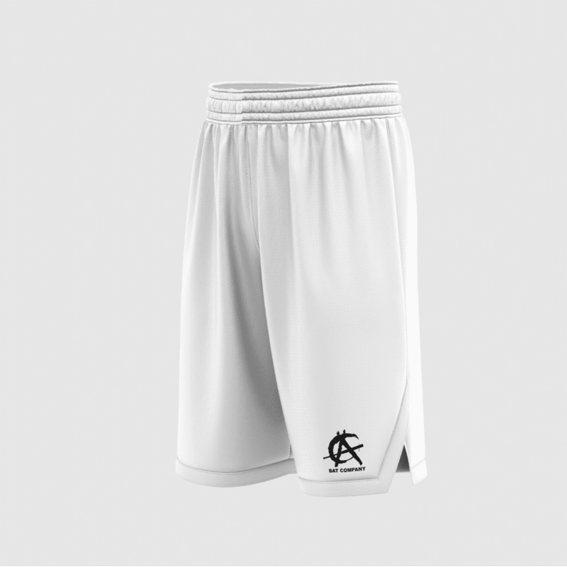 Conquer Vent Max Anarchy Shorts (White/Black)