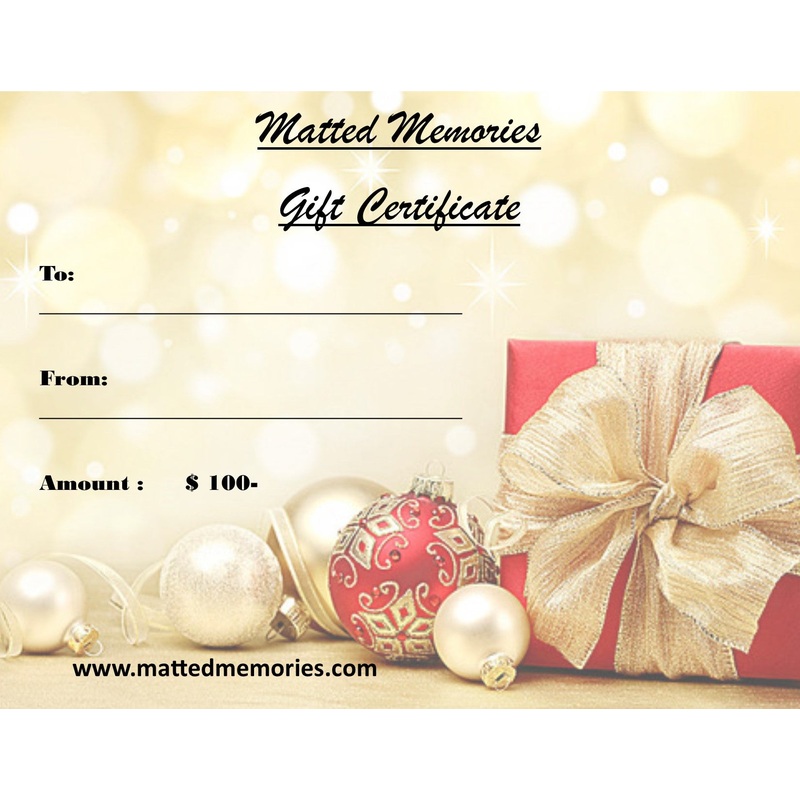 GIFT CERTIFICATE