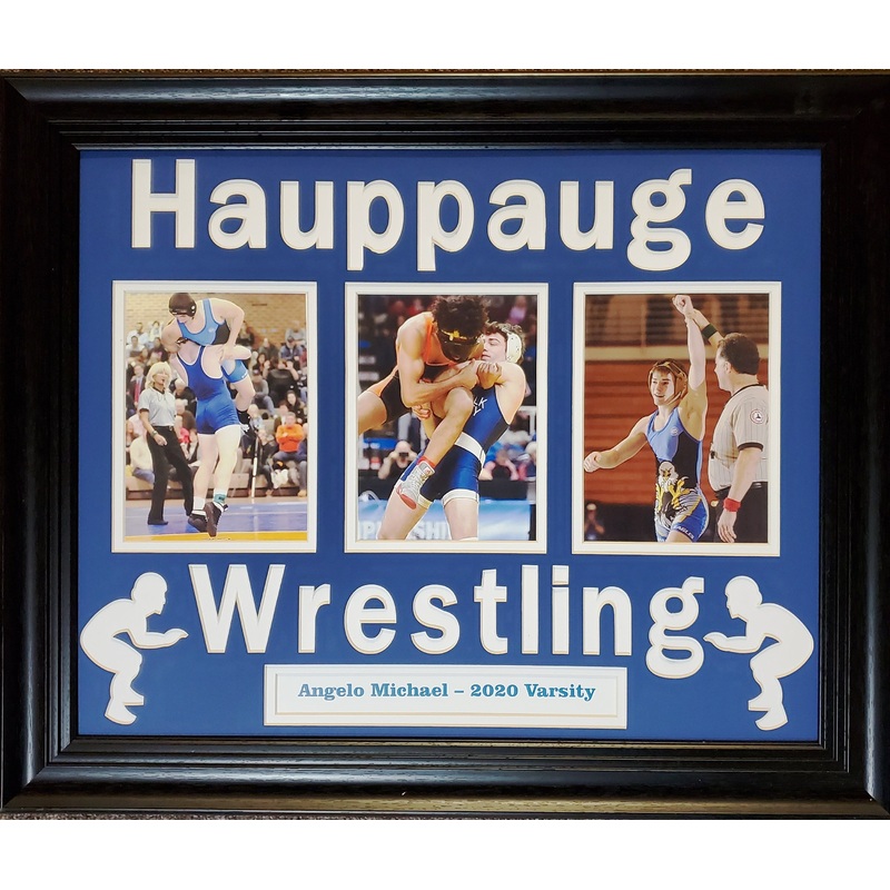 Hauppauge Wrestling Triple Panel