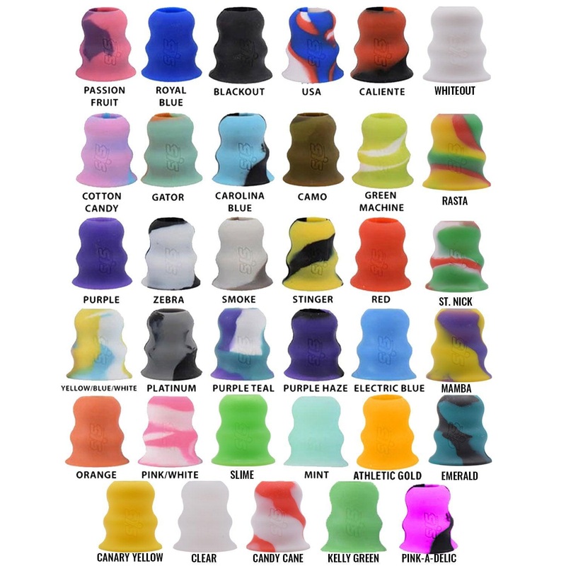 SIS Knob Grip|Blackout|Caliente|Camo|Carolina Blue|Cotton Candy|Double Pink|Gator|Green Machine|Mint|Orange|Pink-a-Delic|Purple|Purple Haze|Purple/Teal|Stinger|Yellow/Blue/White|Zebra|Electric Blue|Kelly Green|Passion Fruit|Pink/White|Platinum|Red|Royal B