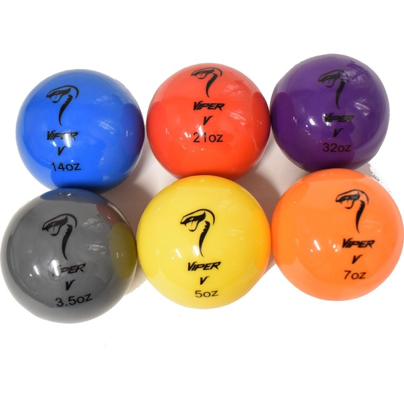 Viper Sports Weighted Training Softballs – Over/Under Loading