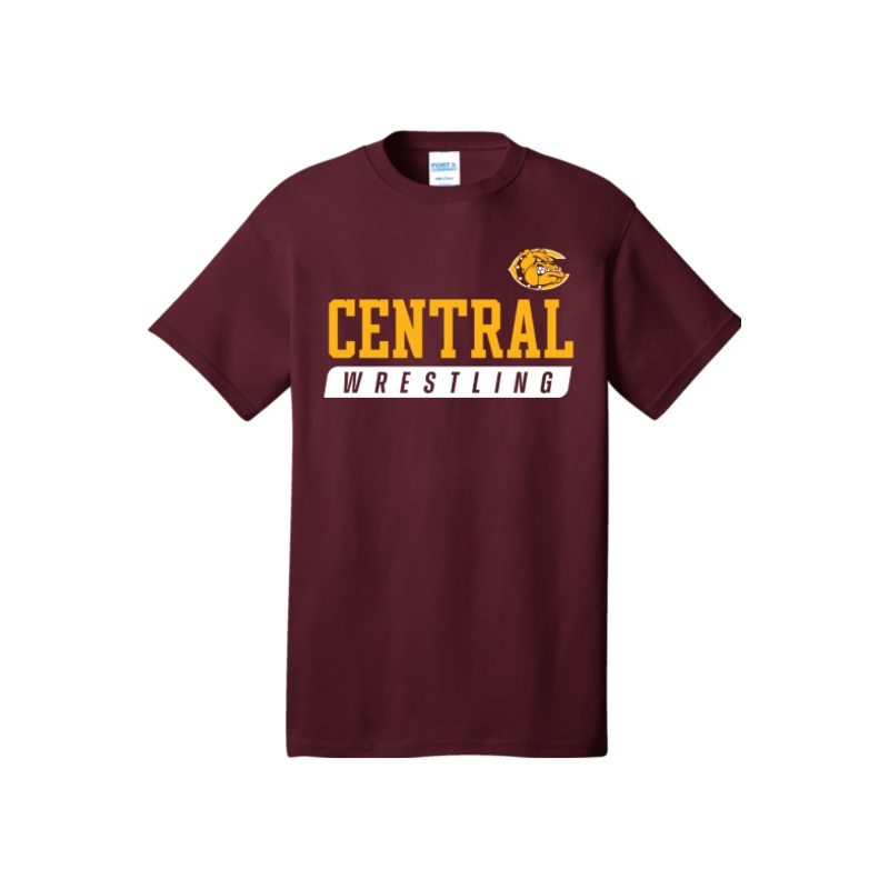 West Allis Central Wrestling Port & Company – Core Cotton Tee. PC54