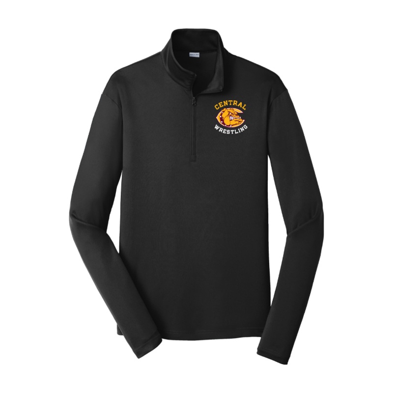 West Allis Central Wrestling Sport-Tek PosiCharge Competitor 1/4-Zip Pullover. ST357