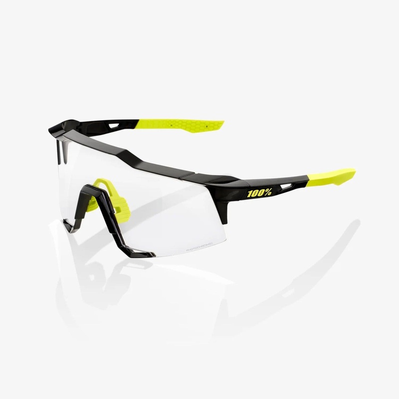 100 Percent Sunglasses – SPEEDCRAFT – Gloss Black – Photochromic Lens