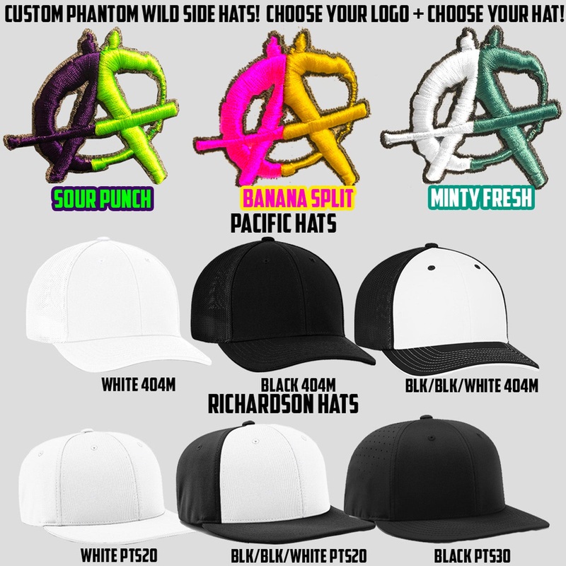 Anarchy Hat (Mixed Brands) Phantom Wild Side Custom (Pick Hat + Logo)