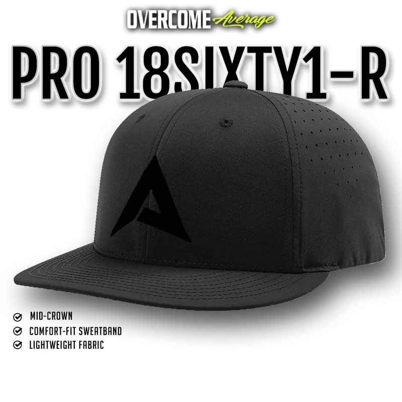Anarchy – Pro 18SIXTY1-R Performance Hat – Black/Black