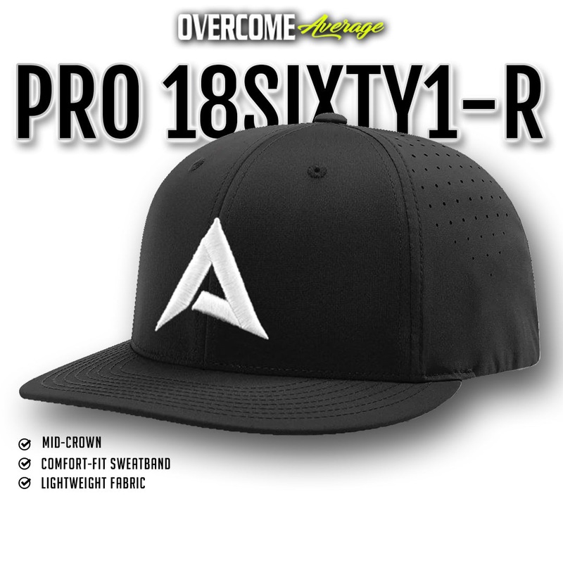Anarchy – Pro 18SIXTY1-R Performance Hat – Black/White