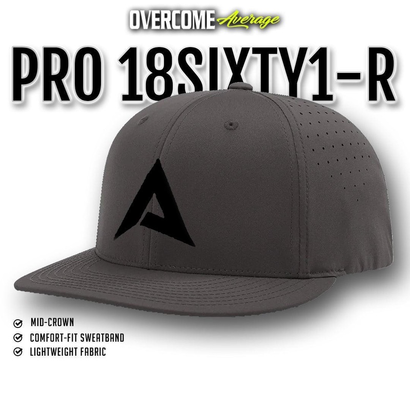 Anarchy – Pro 18SIXTY1-R Performance Hat – Charcoal/Black