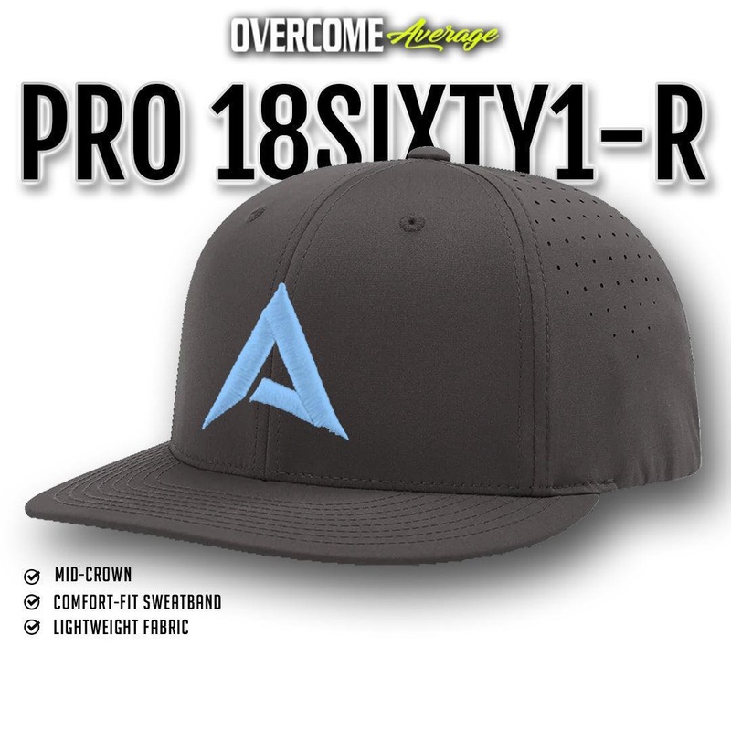 Anarchy – Pro 18SIXTY1-R Performance Hat – Charcoal/Carolina