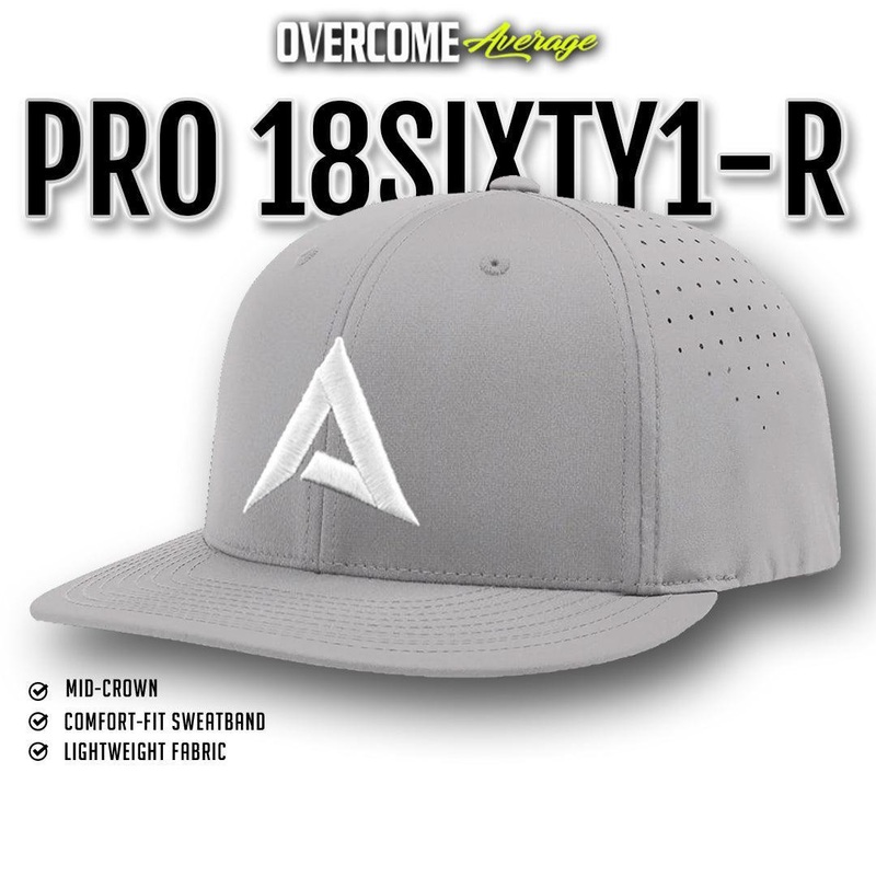 Anarchy – Pro 18SIXTY1-R Performance Hat – Grey/White