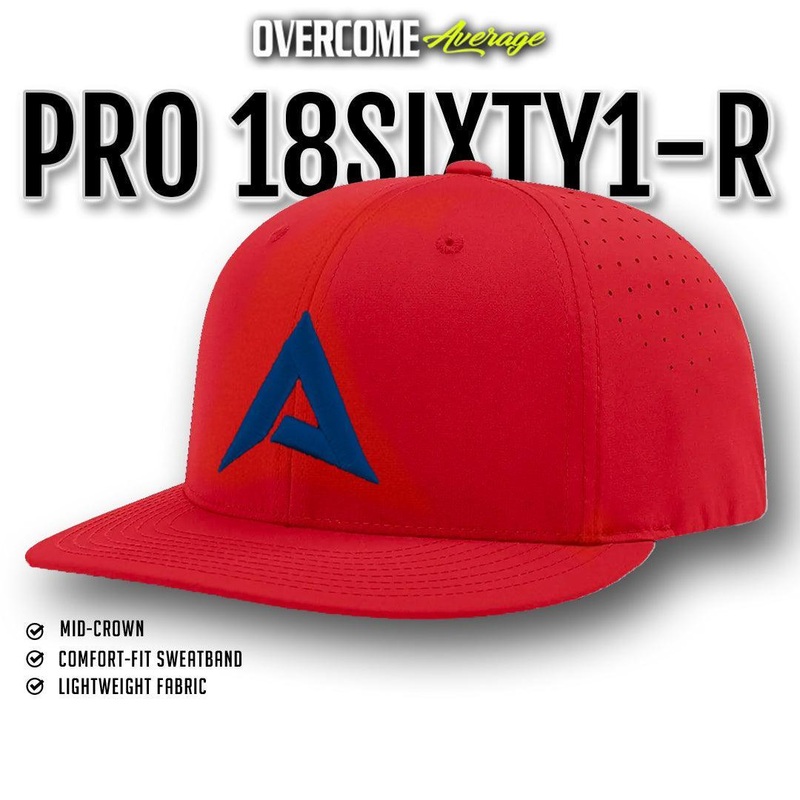 Anarchy – Pro 18SIXTY1-R Performance Hat – Red/Navy