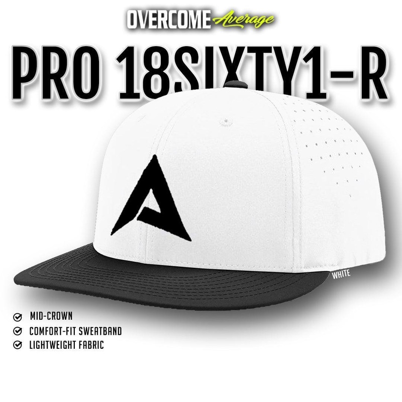 Anarchy – Pro 18SIXTY1-R Performance Hat – White/Black/Black