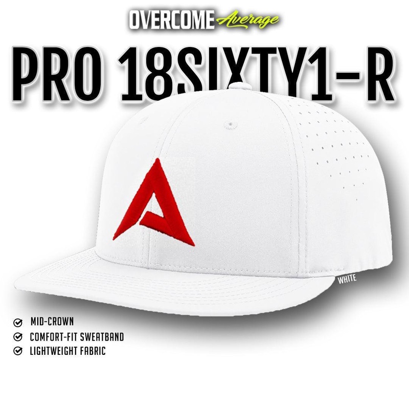 Anarchy – Pro 18SIXTY1-R Performance Hat – White/Red