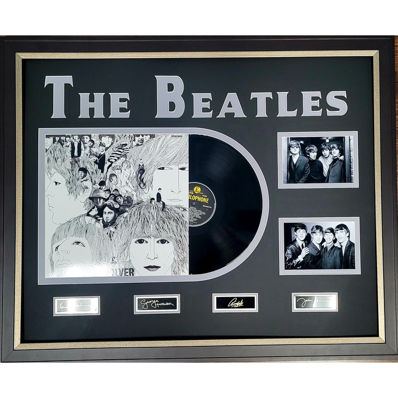 Beatles Album with Signature Plates