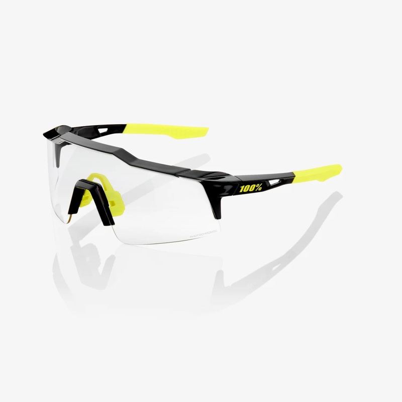 100 Percent Sunglasses -SPEEDCRAFT SL – Gloss Black – Photochromic Lens