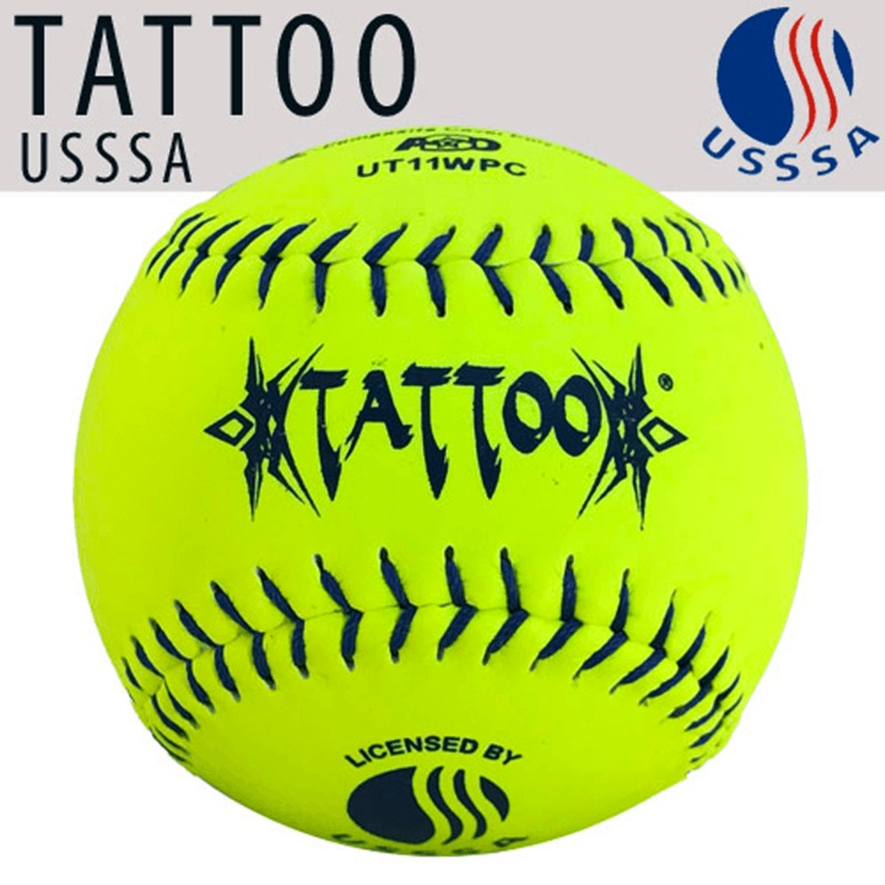 AD Starr Tattoo Classic W USSSA 11 Composite Slowpitch Softballs – UT11WPC