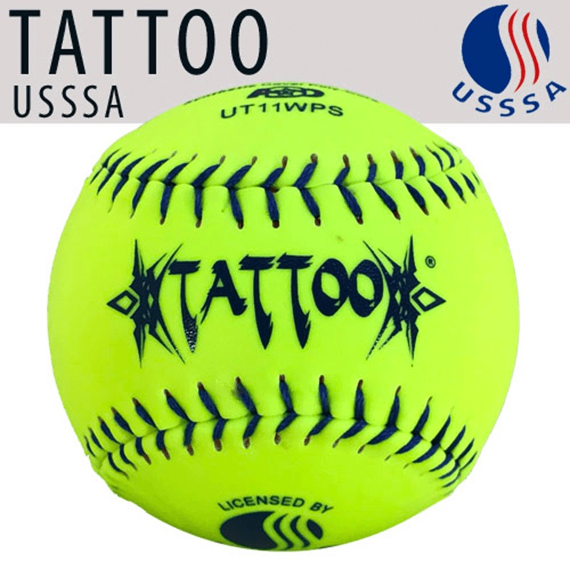 AD Starr Tattoo Classic W USSSA 11 Synthetic Slowpitch Softballs – UT11WPS